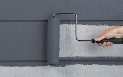 Painting the exterior of a home