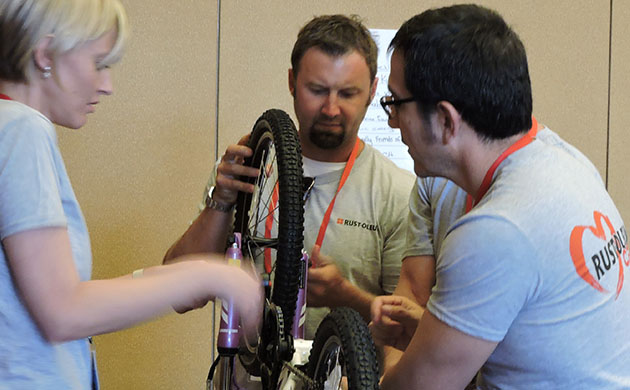 Rustoleum cares staff